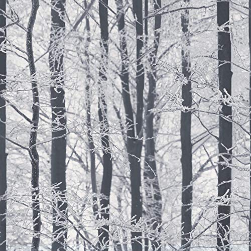 Arthouse Frosted Wood Silver 670200 Tapete, Silber, 5 von Arthouse
