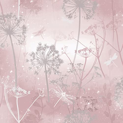 Arthouse 692305 Damselfly Tapete Kollektion Fantasia, Blush, 10.05 x 0.53 m von Arthouse