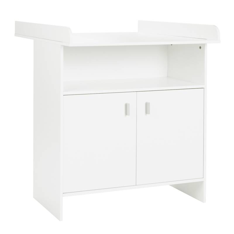 Arthur Berndt Wickelkommode Kommode Babyzimmer Weiß Joschi Aufsatzseiten Schrank B-Ware von Arthur Berndt