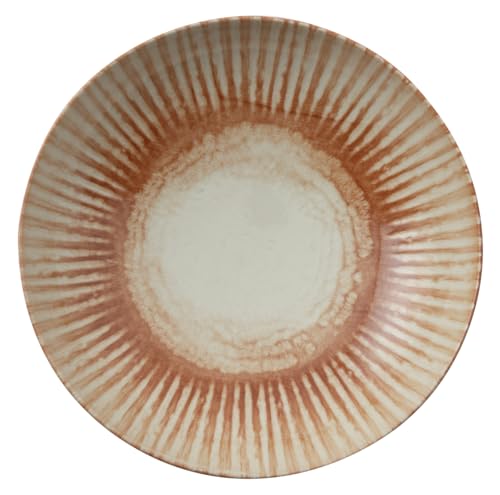 67382B09 Arthur Krupp Tiefer Teller Cm 22 Sunlight Red Stoneware von Arthur Krupp