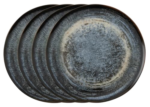 67384AA4 Arthur Krupp Set 4 Pizzateller Cm 32 Galaxy Neptune Stoneware von Arthur Krupp