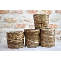 Gemischte Erdkaffeetasse von ArthurPottery