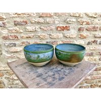 Handgefertigte Keramikschale Aus Steingut Frankreich von ArthurPottery