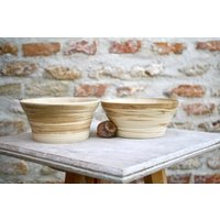 Schale Aus Gemischter Weißer Und Beiger Erde Schale Aus Gemischter Weißer Und Beiger Erde von ArthurPottery