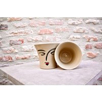 Tasse Mademoiselle in Ceramic France Tee, Kaffee Tasse Mademoiselle in Ceramic France Tee, Kaffee von ArthurPottery