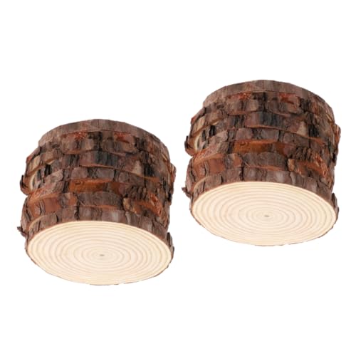 ARTIBETTER 1 Satz DIY Log Kreise Machen Leere Runde Handwerk Scheiben Garten Untersetzer Einfache Unvollendete Sublimation Token Scheiben Holz 20 Stück von Artibetter