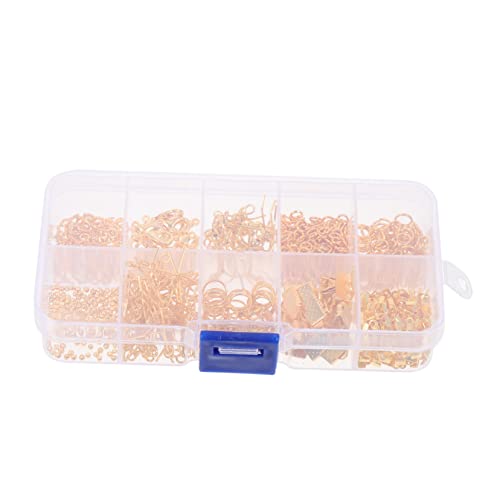 ARTIBETTER 1 Schachtel Earring Accessories Diy Ear Jewelry Supplies mit Fächern für Ohrringe Nickelfreie Haken und Sichere Materialien für Basteln und von Artibetter