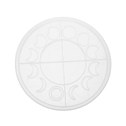 ARTIBETTER 1 Stück Silikonform Mond und Sternuhr Kreative Gießform für Diy Handwerk für Epoxidharz Projekte für an Familie und von Artibetter