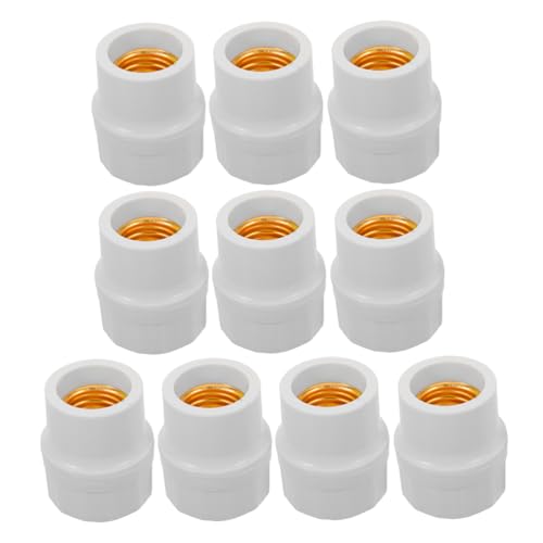 ARTIBETTER 10 Stück Lampenfassung aus Verstärktem Kunststoff Dickes Gewinde Universeller Hitzebeständiger Lampensockel für Led-leuchtmittel Hängende Pendelleuchte Geeignet für Büro Zuhause ARTIBETTER 10 Stück Lampenfassung aus Verstärktem Kunststoff Dickes Gewinde Universeller Hitzebeständiger Lampensockel für Led-leuchtmittel Hängende Pendelleuchte Geeignet für Büro Zuhause von Artibetter