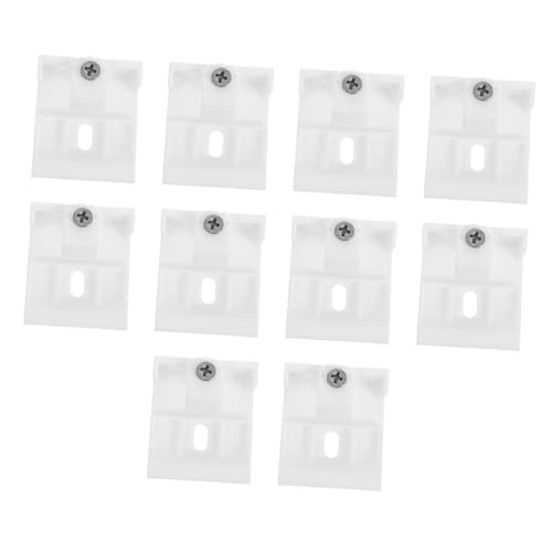 ARTIBETTER 10 Stück Teiliges Halterungen für Jalousien Decken Wandhalter für Fensterzubehör Stabile Befestigungsklammern für Lamellenjalousien Verdeckte Montage Einfache Installation ARTIBETTER 10 Stück Teiliges Halterungen für Jalousien Decken Wandhalter für Fensterzubehör Stabile Befestigungsklammern für Lamellenjalousien Verdeckte Montage Einfache Installation von Artibetter