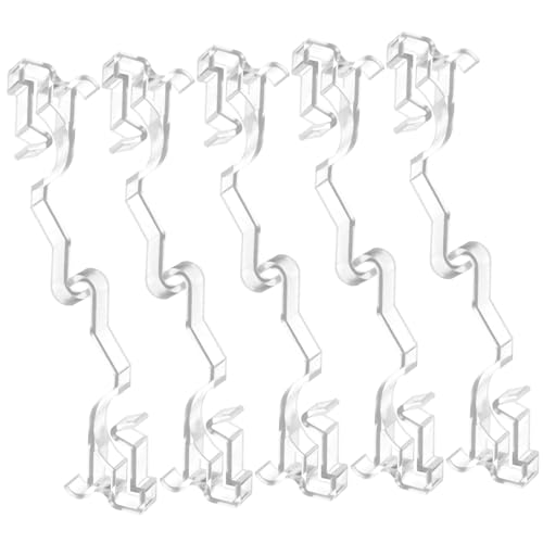 ARTIBETTER 10 Stück Teiliges Transparente Valance Clips für Fensterrollos Langlebige Kunststoff halterungen für Horizontale Jalousien Sicherer Halt Vielseitig Einsetzbar Einfach zu Reinigen ARTIBETTER 10 Stück Teiliges Transparente Valance Clips für Fensterrollos Langlebige Kunststoff halterungen für Horizontale Jalousien Sicherer Halt Vielseitig Einsetzbar Einfach zu Reinigen von Artibetter