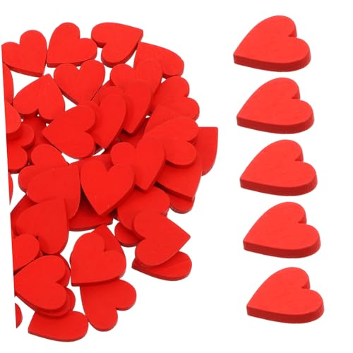 ARTIBETTER 100 Stück Teiliges Rote Holzherzen zum Basteln Freistehende Mini Holzdekorationen für Valentinstag Deko DIY Holzherz Ornamente für Hochzeitstisch und Kreative Handwerksprojekte ARTIBETTER 100 Stück Teiliges Rote Holzherzen zum Basteln Freistehende Mini Holzdekorationen für Valentinstag Deko DIY Holzherz Ornamente für Hochzeitstisch und Kreative Handwerksprojekte von Artibetter