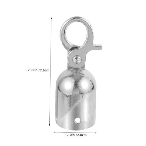 ARTIBETTER 12 Stück Zubehör Für Isolationsgürtel Hakenclip Aus Edelstahl Metallkabelklammern Seilendhaken Seilendkappe Mit Haken Leitplankenseilhaken Seilverbinder Silber Zinklegierung ARTIBETTER 12 Stück Zubehör Für Isolationsgürtel Hakenclip Aus Edelstahl Metallkabelklammern Seilendhaken Seilendkappe Mit Haken Leitplankenseilhaken Seilverbinder Silber Zinklegierung von Artibetter