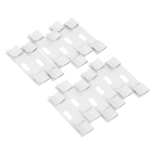 ARTIBETTER 12Pcs Heavy Duty Vertical Blind Repair Reparatur Schaufeln Sparer Weiße Blinde Reparatur Tabs Blind Schatten Reparaturklammern Für Fensterblinden Reparaturen von Artibetter