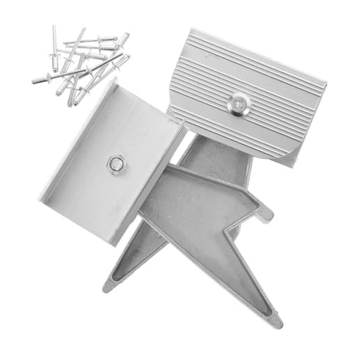 ARTIBETTER 2 Stück Aluminium Ladder Haken Stabilisator Robuste Leiterteile für Zuhause Leicht und Langlebig Einfache Installation für Verschiedene Einsatzorte Geeignet von Artibetter