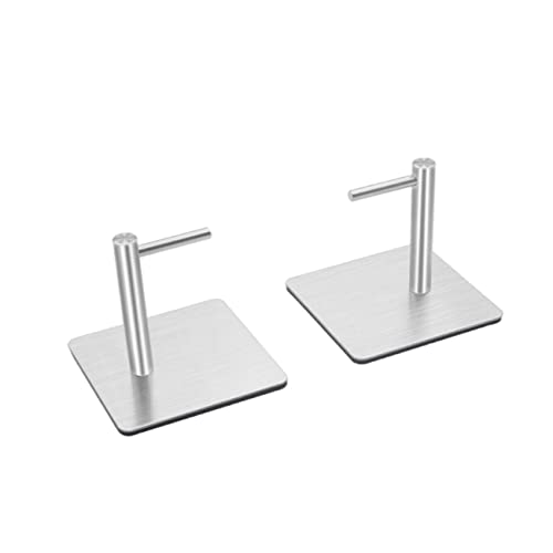 ARTIBETTER 2 Stück Edelstahl Haken Punching Loser Wandhalter Multifunktionaler Rollenhalter für Küchen Badpapier Rostfrei Kompakt Einfache Montage Platzsparend Silber ARTIBETTER 2 Stück Edelstahl Haken Punching Loser Wandhalter Multifunktionaler Rollenhalter für Küchen Badpapier Rostfrei Kompakt Einfache Montage Platzsparend Silber von Artibetter