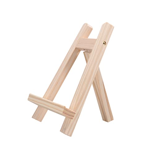 ARTIBETTER 2 Stück Holz Staffelei Dreieckiger Mini Tischstaffelei Verstellbar Stabile Bildhalterung für Künstler Gemälde Foto Rahmen Display Rack ARTIBETTER 2 Stück Holz Staffelei Dreieckiger Mini Tischstaffelei Verstellbar Stabile Bildhalterung für Künstler Gemälde Foto Rahmen Display Rack von Artibetter