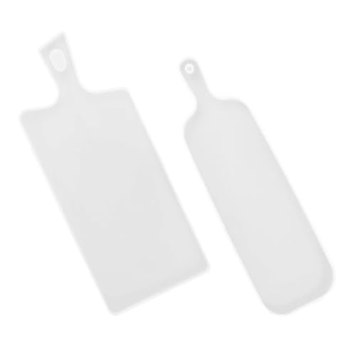 ARTIBETTER 2 Stück Kristall Epoxidform Schmuckschalenform Material Serviertablettform Formenbau Basteln Für Untersetzer Gussform Basteltablettformen Desserttablettformen von Artibetter