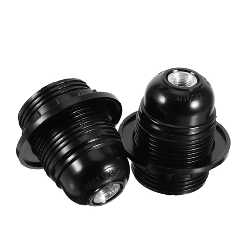 ARTIBETTER 2 Stück Lampenfassung Schraubgewinde Vollgewinde Lampensockel mit Sicherungsring für DIY Beleuchtung und Vielseitige Anwendungen ARTIBETTER 2 Stück Lampenfassung Schraubgewinde Vollgewinde Lampensockel mit Sicherungsring für DIY Beleuchtung und Vielseitige Anwendungen von Artibetter