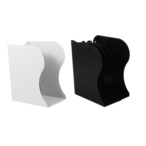 ARTIBETTER 2 Stück Teiliges Verstellbares Metall Platzsparender Faltbarer Desktop-bücherständer für Büro und Studentenwohnheim Robuster Organizer für Schreibtisch und Regal in Schwarz und ARTIBETTER 2 Stück Teiliges Verstellbares Metall Platzsparender Faltbarer Desktop-bücherständer für Büro und Studentenwohnheim Robuster Organizer für Schreibtisch und Regal in Schwarz und von Artibetter