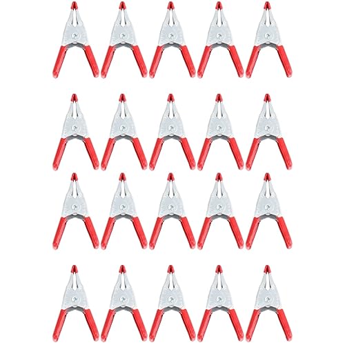 ARTIBETTER 20 STK Starke Krokodilklemmen Fotografie Federklemmen Griffe Federklemmen Beschichtete Federklemmen Klemmen Mit Offener Backe Robuster Zeltclip Zeltklemme Clips Tarp-Zelt Plane Rot ARTIBETTER 20 STK Starke Krokodilklemmen Fotografie Federklemmen Griffe Federklemmen Beschichtete Federklemmen Klemmen Mit Offener Backe Robuster Zeltclip Zeltklemme Clips Tarp-Zelt Plane Rot von Artibetter