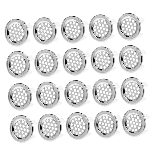 ARTIBETTER 20 Stück Überlauf Ringe für Waschbecken Abdeckung für Spülbeckenüberlauf Installieren Langlebig und Rostfrei für Badezimmer und Küchenspülen von Artibetter