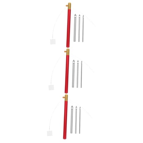 ARTIBETTER 3 Sätze Stanznadel für Stickerei Ergonomische Sticknadeln für Diy Kunstprojekte für Anfänger Stickwerkzeuge für Kissen Vorhänge und Mehr von Artibetter
