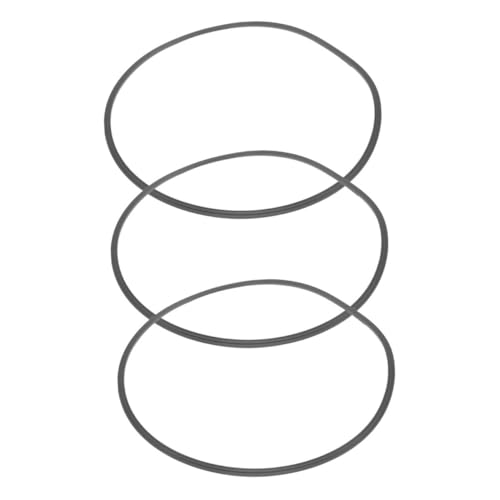 ARTIBETTER 3 Stück Barhocker Bodenschutzringe Gummiringe für Stuhlbeine Antirutsch und Kratzschutz für Küchen und Bartische Einfache Installation Schwarz von Artibetter