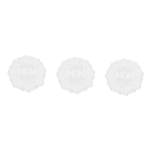 ARTIBETTER 3 Stück Kristall-Epoxy-Form ästhetisch Untersetzer Couchtischdekor Party Hochzeit Cup-Pad-Form Silikonhandwerksformen Epoxidharzformen Silikon Crafting Silikonformen Kieselgel Weiß ARTIBETTER 3 Stück Kristall-Epoxy-Form ästhetisch Untersetzer Couchtischdekor Party Hochzeit Cup-Pad-Form Silikonhandwerksformen Epoxidharzformen Silikon Crafting Silikonformen Kieselgel Weiß von Artibetter