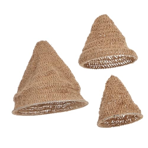 ARTIBETTER 3 Stück Teiliges Boho Lampenschirm- Handgewebte Jute-seil-pendelleuchte Langlebiger und Universeller Lampenschirm für Restaurant Hotel und Innenbereich Dekorative Hängelampe mit ARTIBETTER 3 Stück Teiliges Boho Lampenschirm- Handgewebte Jute-seil-pendelleuchte Langlebiger und Universeller Lampenschirm für Restaurant Hotel und Innenbereich Dekorative Hängelampe mit von Artibetter