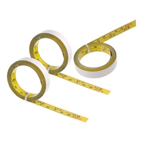 ARTIBETTER 3Roll Selbstklebendes Stahlmaßband mit Dualer Skalenanzeige Präzise Messungen Langlebiges Messwerkzeug für Holzarbeiten Einfache Montage Werkbänken und Zeichenflächen ARTIBETTER 3Roll Selbstklebendes Stahlmaßband mit Dualer Skalenanzeige Präzise Messungen Langlebiges Messwerkzeug für Holzarbeiten Einfache Montage Werkbänken und Zeichenflächen von Artibetter