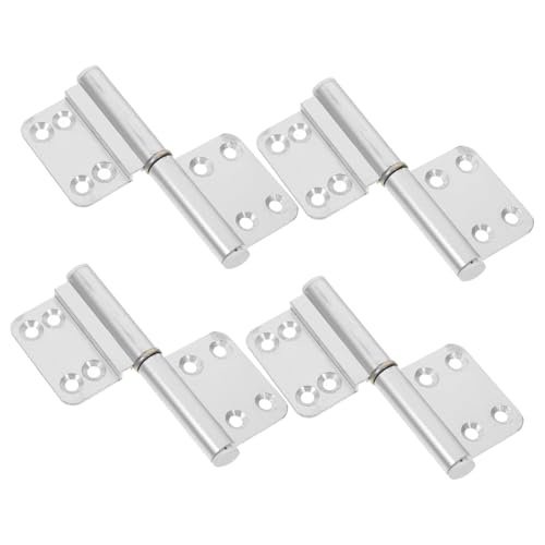 ARTIBETTER 4 Stück Teiliges Aluminium Lift Off Scharnier für Badezimmer und Toilettentüren Abnehmbare Küchenschrank Türscharniere Lösung für Traditionelle Türen Einfache Montage ohne ARTIBETTER 4 Stück Teiliges Aluminium Lift Off Scharnier für Badezimmer und Toilettentüren Abnehmbare Küchenschrank Türscharniere Lösung für Traditionelle Türen Einfache Montage ohne von Artibetter
