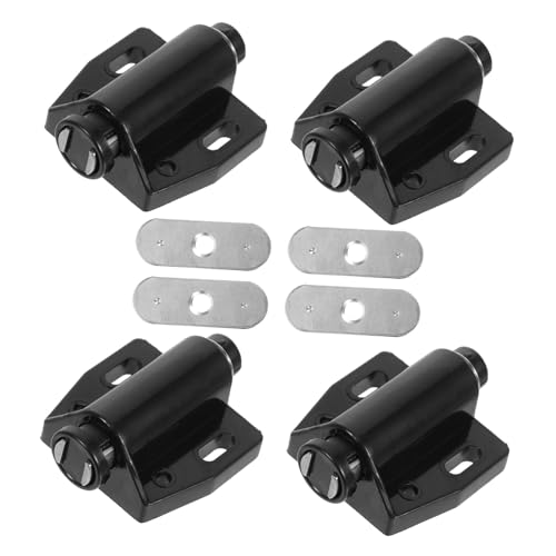 ARTIBETTER 4 Stück Teiliges Magnetische Türschnäpper Push To Open Funktion Starker Magnetverschluss für Schränke Küchen und Badezimmer Langlebig Modernes Design Vielseitig Einsetzbar von Artibetter
