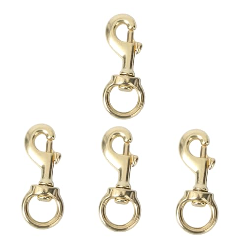 ARTIBETTER 4 Stück Teiliges Reiner Kupfer Hundeband beschläge Breit Langlebige Zugseil haken für Haustier zubehör und Dekorative in Leuchtendem Gelb ARTIBETTER 4 Stück Teiliges Reiner Kupfer Hundeband beschläge Breit Langlebige Zugseil haken für Haustier zubehör und Dekorative in Leuchtendem Gelb von Artibetter