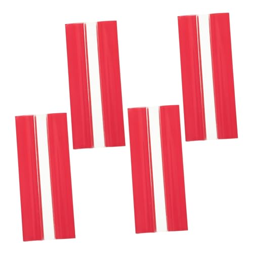 ARTIBETTER 4 Stück Teiliges Selbstklebender Acryl-scharnier Vielseitige Transparente Flachscharniere für Kleine Holz Glasschränke Einfache Montage Stabile Verbindung für DIY Möbel von Artibetter