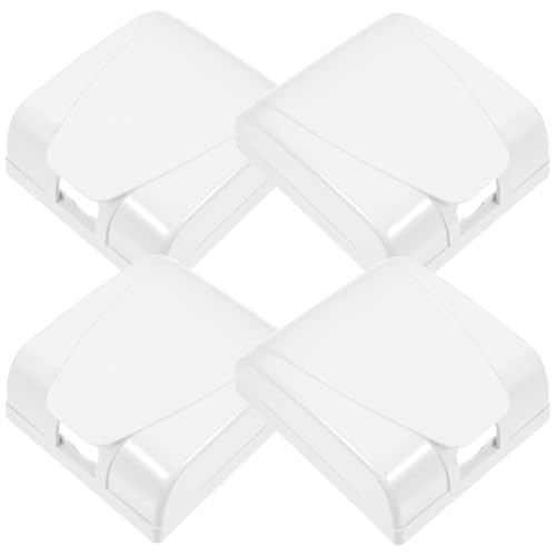 ARTIBETTER 4 Stück Teiliges Wasserdichte Steckdosenabdeckung Selbstklebende Schutzbox Spritzwassergeschützt für Badezimmer Küche Wohnzimmer Büro Weiß ARTIBETTER 4 Stück Teiliges Wasserdichte Steckdosenabdeckung Selbstklebende Schutzbox Spritzwassergeschützt für Badezimmer Küche Wohnzimmer Büro Weiß von Artibetter