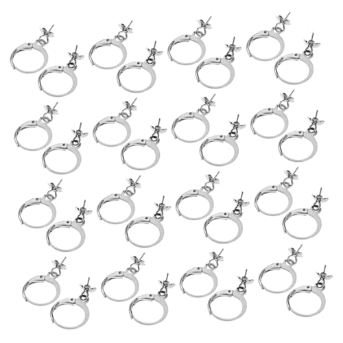 ARTIBETTER 40 Stück Edelstahl Ohrhaken Rund Hebelverschluss Französischer Haken Offene Creolen DIY Schmuckzubehör für Ohrringherstellung Langlebig Vielseitig Flexibel ARTIBETTER 40 Stück Edelstahl Ohrhaken Rund Hebelverschluss Französischer Haken Offene Creolen DIY Schmuckzubehör für Ohrringherstellung Langlebig Vielseitig Flexibel von Artibetter
