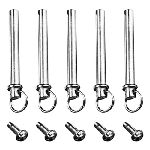 ARTIBETTER 5 Sets Handventilator Faltbare Nietachse Reparatursatz und Mutter tragbare Ventilatoren Ersatzwelle Befestigung für DIY Zubehör für Papierfächer von Artibetter
