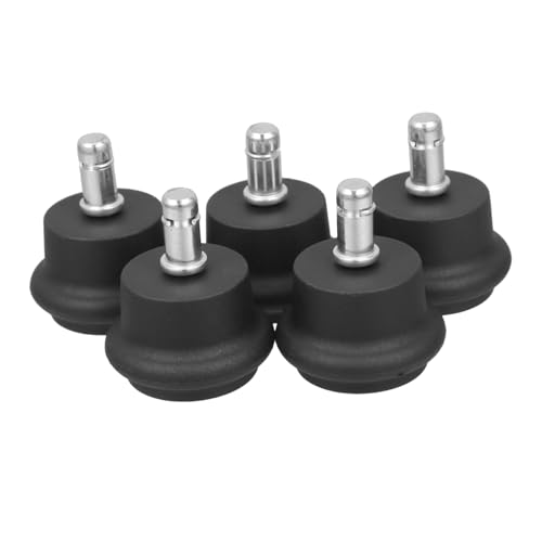 ARTIBETTER 5 Stück Teiliges Feste Nylon Gleiter für Bürostühle Möbelrollen Ersatzgleiter Kratzschutz Bodenschoner Geeignet für Harte Böden Einfache Langlebig und Geräuscharm von Artibetter