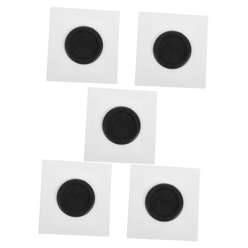 ARTIBETTER 5 Stück Teiliges Leerabdeckplatte mit Gummitülle Kabeldurchführung Staubgeschützt Sichere Passform Kompatibel für Steckdosen Dekorative Wandplatten für Büro und Zuhause von Artibetter