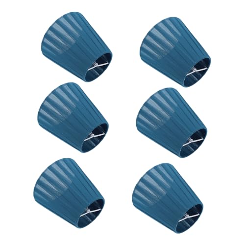 ARTIBETTER 6 Stück Moderne Nordische Blaue Stoff lampenschirme Stabile Clip bubble abdeckung Stilvoller Lampenschutz Passend für Tischlampen und Stehleuchten Elegante Wohnraumdekoration ARTIBETTER 6 Stück Moderne Nordische Blaue Stoff lampenschirme Stabile Clip bubble abdeckung Stilvoller Lampenschutz Passend für Tischlampen und Stehleuchten Elegante Wohnraumdekoration von Artibetter