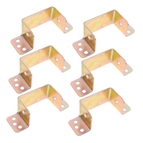 ARTIBETTER 6 Stück Teiliges Bettgestell Beschlagset U Förmige Stütze für Bettplatte Stabile Verbindungselemente für Bettgestelle Installieren und Langlebig ARTIBETTER 6 Stück Teiliges Bettgestell Beschlagset U Förmige Stütze für Bettplatte Stabile Verbindungselemente für Bettgestelle Installieren und Langlebig von Artibetter