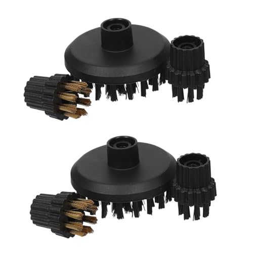 ARTIBETTER 6 Stück Teiliges Ersatzbürsten Dampfreiniger Zuverlässige Nylon-bürstenköpfe für Gründliche Reinigung von Zwischenräumen und Harten Oberflächen Vielseitiges Haushaltszubehör für von Artibetter