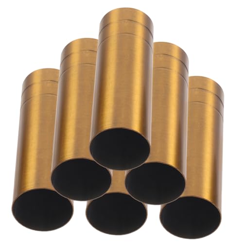 ARTIBETTER 6 Stück Teiliges Metall Lampenfassung Hülse für Kronleuchter Kompatibel Retro Kerzenlampen Einfache Montage Robustes Eisen Goldbronze für Wohn und Esszimmerbeleuchtung ARTIBETTER 6 Stück Teiliges Metall Lampenfassung Hülse für Kronleuchter Kompatibel Retro Kerzenlampen Einfache Montage Robustes Eisen Goldbronze für Wohn und Esszimmerbeleuchtung von Artibetter