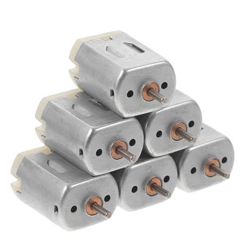 ARTIBETTER 6 Stück Teiliges Set Motor für Spielzeugzüge Dc Ersatzmotor für DIY Projekte Langlebig und Zuverlässig für Kinderfahrzeuge und Spielzeugautos ARTIBETTER 6 Stück Teiliges Set Motor für Spielzeugzüge Dc Ersatzmotor für DIY Projekte Langlebig und Zuverlässig für Kinderfahrzeuge und Spielzeugautos von Artibetter