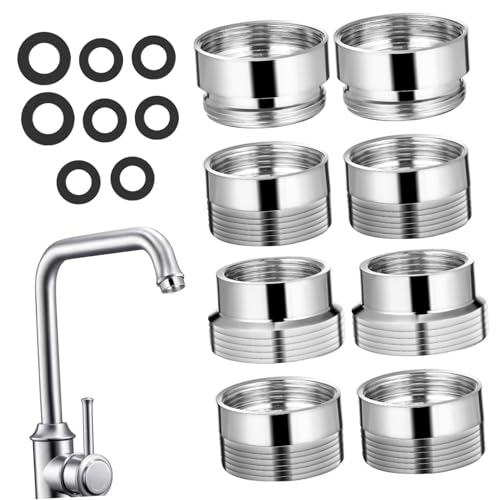 ARTIBETTER 8 Stück Teiliges Wasserhahn Kupfer Robust Vielseitig Kompatibel für Küche Bad Garten Waschmaschine Anschluss ARTIBETTER 8 Stück Teiliges Wasserhahn Kupfer Robust Vielseitig Kompatibel für Küche Bad Garten Waschmaschine Anschluss von Artibetter
