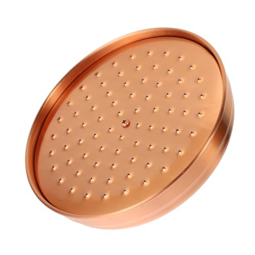 ARTIBETTER Antiker Kupfer Duschkopf mit Silikon düsen Wassersparender Brausekopf für Badezimmer Langlebiger Kupfer Sprinkler Einfache Montage Effiziente Wasserverwendung von Artibetter