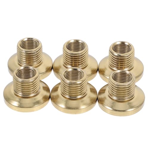 ARTIBETTER Förmiger Winkeladapter aus Hitzebeständigem Eisen für Nahtlose Verbindung bei DIY Beleuchtungsprojekten Einfache Installation für Tisch und Stehlampen Kupferfarben von Artibetter