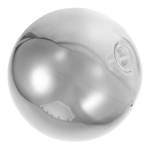 ARTIBETTER Glaskugel Lampenschirm Rauchglas Ømm Gewinde Ersatzschirm für Pendelleuchte Moderne Glasleuchte Dekoration Elegant und Vielseitig von Artibetter