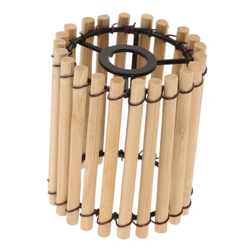 ARTIBETTER Handgefertigter kleiner Trommel Lampenschirm Chinesischer Stil Dekorative Hängeleuchte Für Wohnzimmer Und Teestube Höhe von Artibetter